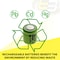 Exell Battery 1/3AA  1.2V Flat top Rechargeable Battery for DIY, FRS, Keypads, Alarms EBC-504-0 - alternate 6
